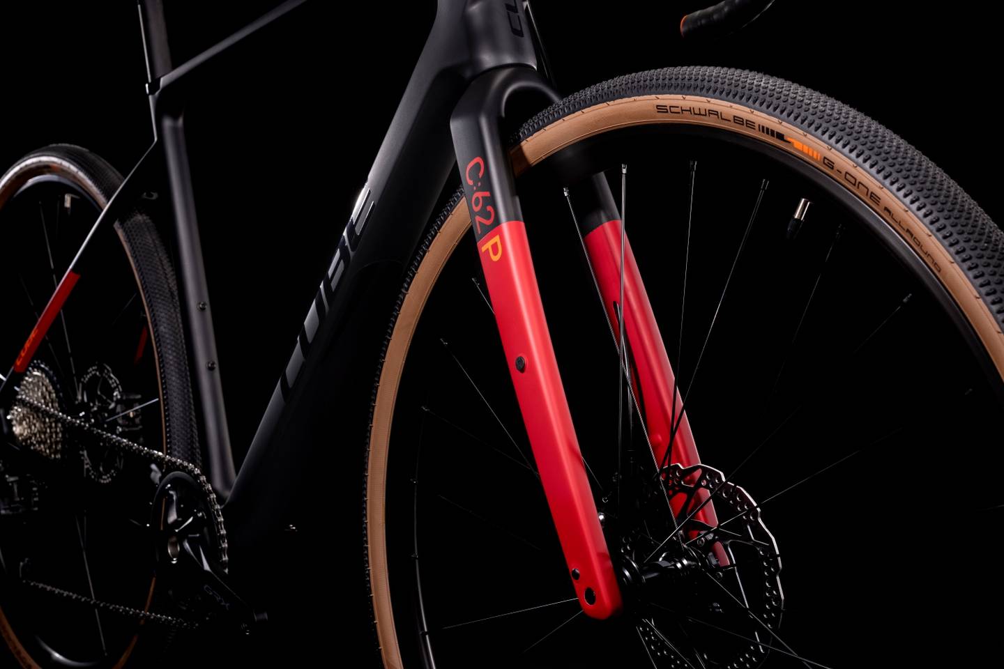 Bicicleta para gravel Cube Nuroad C:62 Pro Carbon'n'Red 2022 / Pedido especial